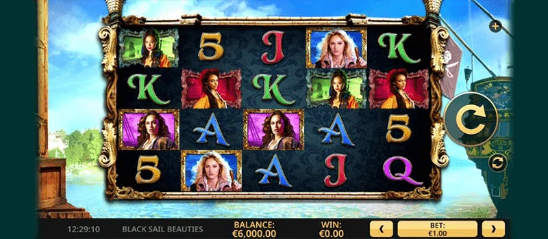 Black Sail Beauties online pokie