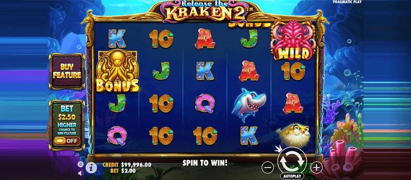 release the kraeken online pokie